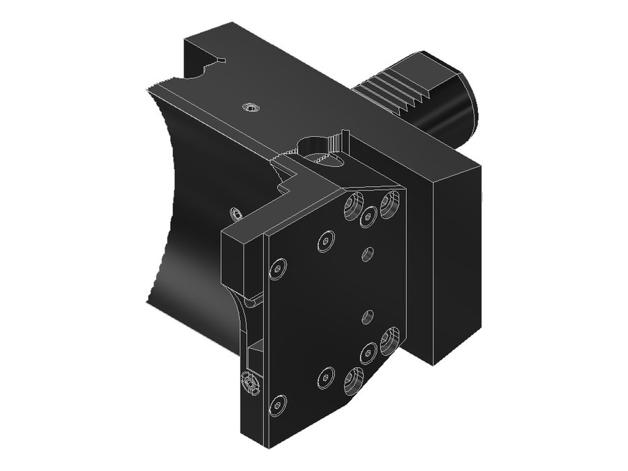 Державка для врезания и отрезки EWS 32.4032MP610ÜKIK, хвостовик Ø40, размер 32