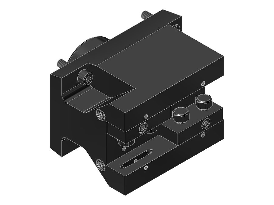 Державка токарная поперечная EWS 8.BMT25DQSM200IK, BMT, сечение 25×25 мм