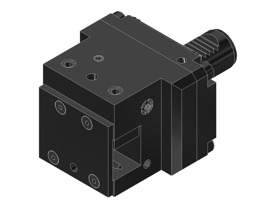 Державка токарная боковая EWS 5.3025G300RLIKW, хвостовик Ø30, сечение 25×25 мм