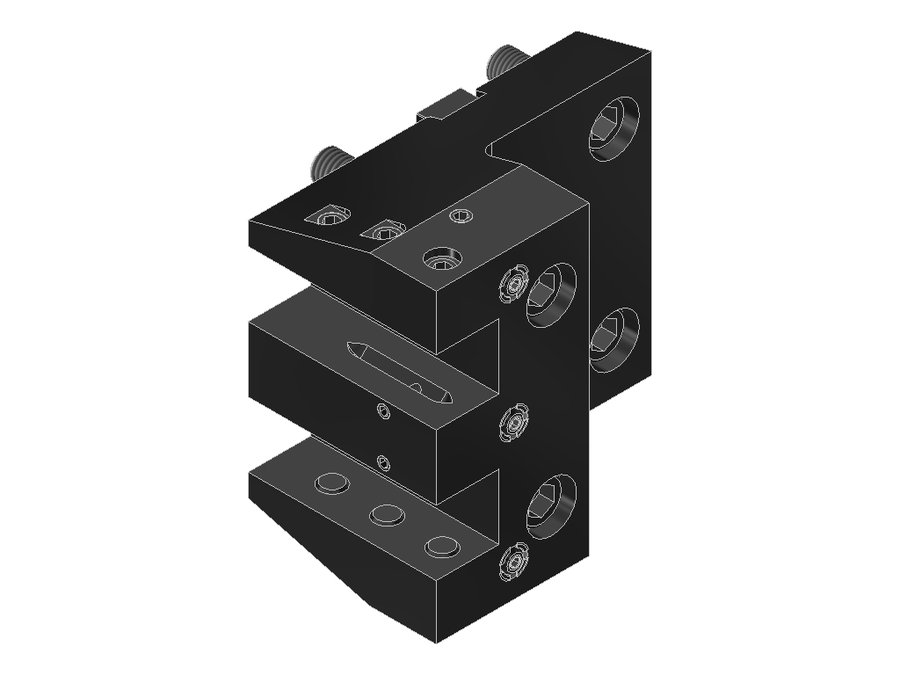 Державка токарная продольная EWS 4.BMT25DYBMT65IKZ56X75, BMT, сечение 25×25 мм