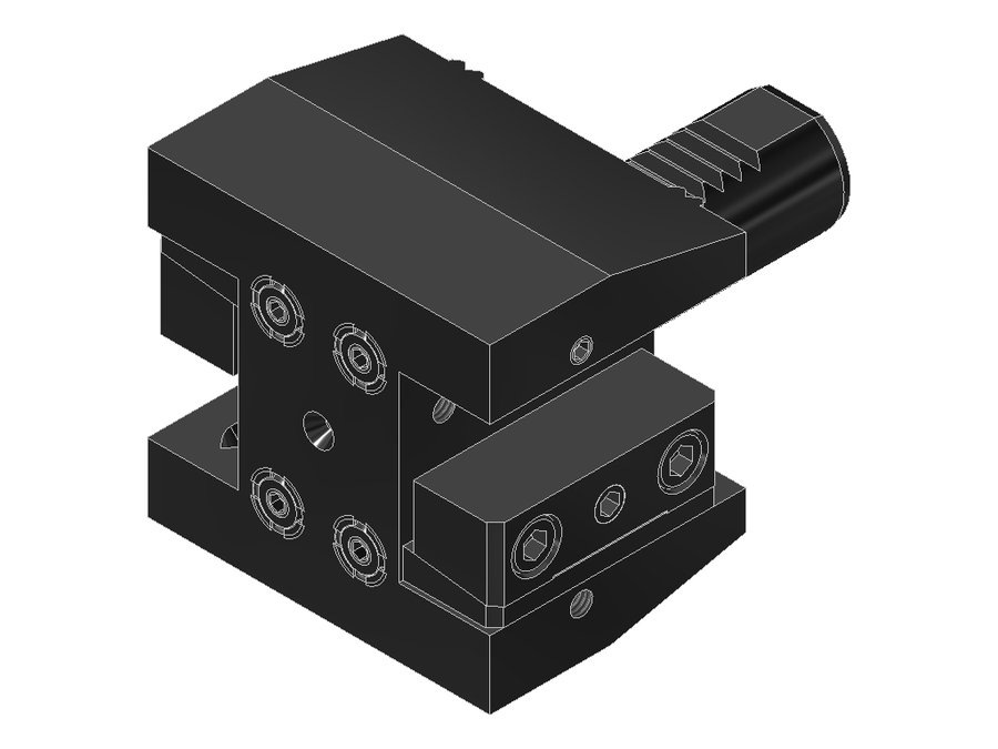 Державка универсальная EWS 15.2520G200IKW#01, хвостовик Ø25, сечение 20×20 мм