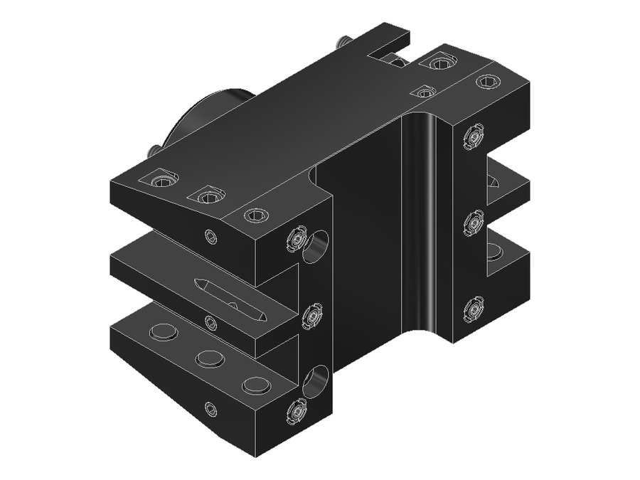 Державка универсальная EWS 15.BMT25QYQSM200IK, BMT, сечение 25×25 мм