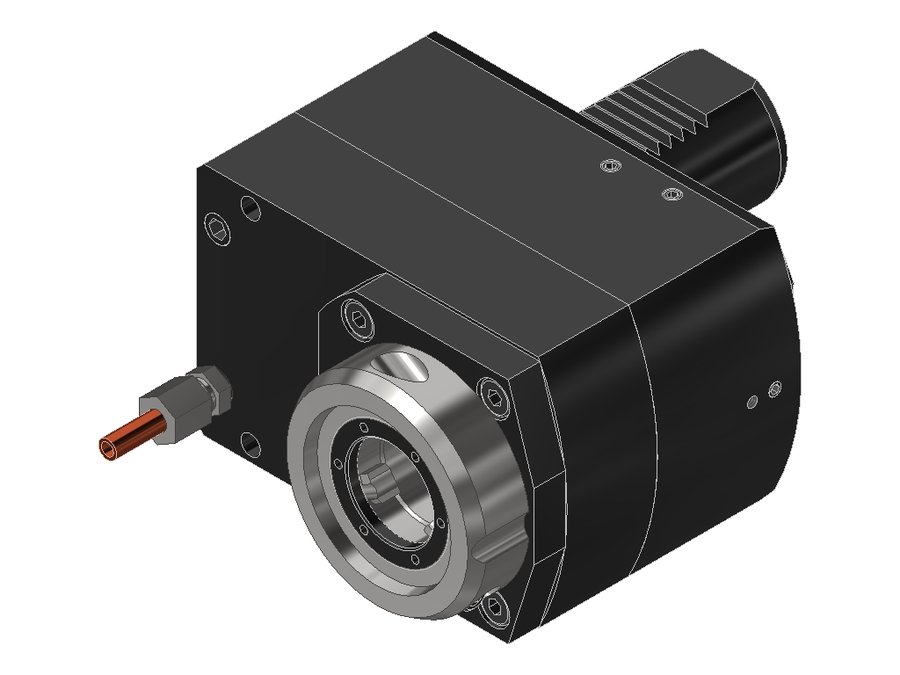 Головка приводная осевая сверлильно-фрезерная со смещением EWS 50.40VX3MP610RIK, хвостовик Ø40, EWS - Varia VX3 - адаптер