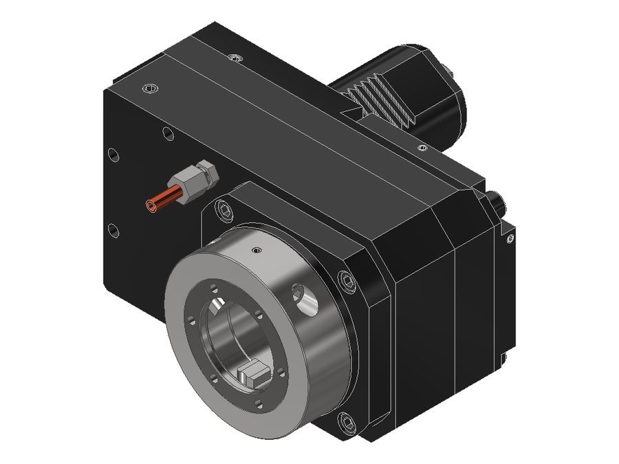 Головка приводная осевая сверлильно-фрезерная со смещением EWS 50.50V5KRSQT28RIKI2, хвостовик Ø50, EWS - Varia V5- адаптер