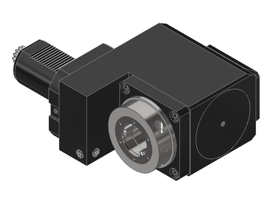 Головка приводная радиальная сверлильно-фрезерная со смещением EWS 80.60V5KR5482LIK, хвостовик Ø60, EWS - Varia V5- адаптер
