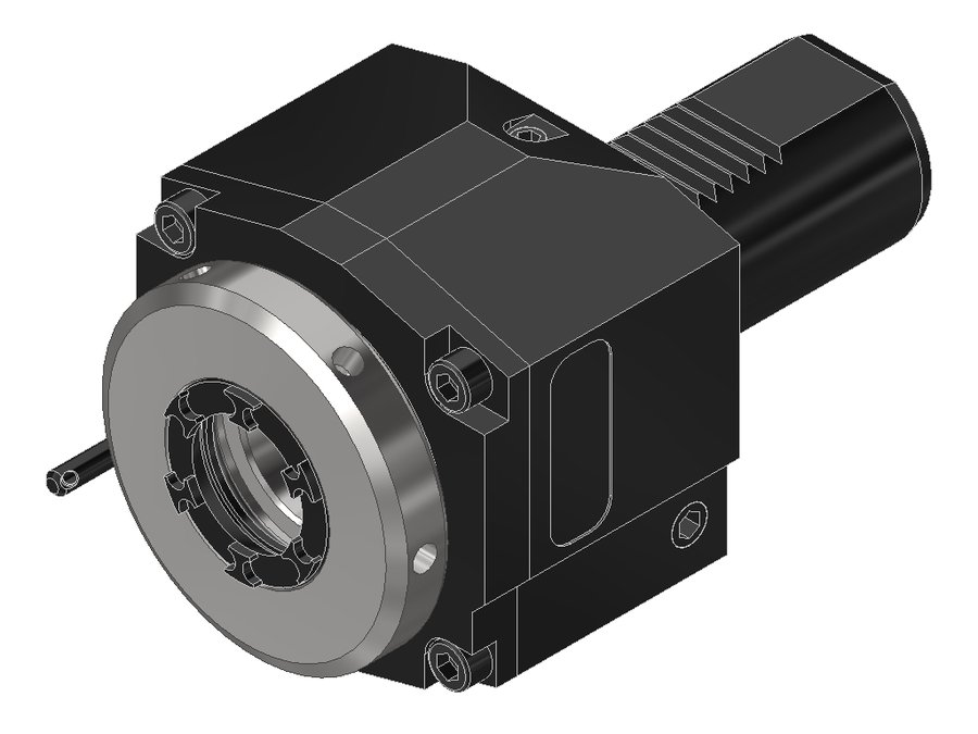 Головка приводная осевая сверлильно-фрезерная EWS 40.4032MP620IKCIM, хвостовик Ø40, под цанги ER32 (Ø3–20 мм), код 320 470E
