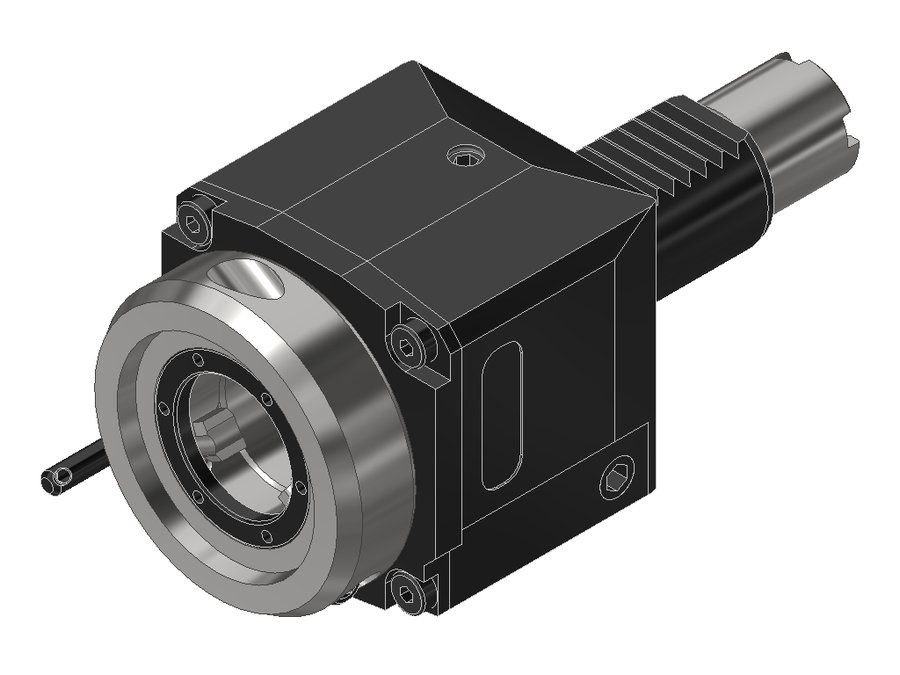 Головка приводная осевая сверлильно-фрезерная EWS 40.30VX3LB10IKC, хвостовик Ø30, EWS - Varia VX3 - адаптер