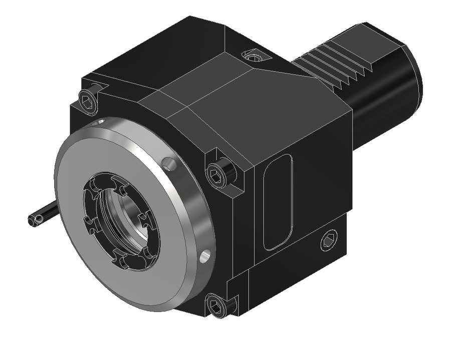 Головка приводная осевая сверлильно-фрезерная EWS 40.4032MP610IKCIM, хвостовик Ø40, под цанги ER32 (Ø3–20 мм), код 320 470E