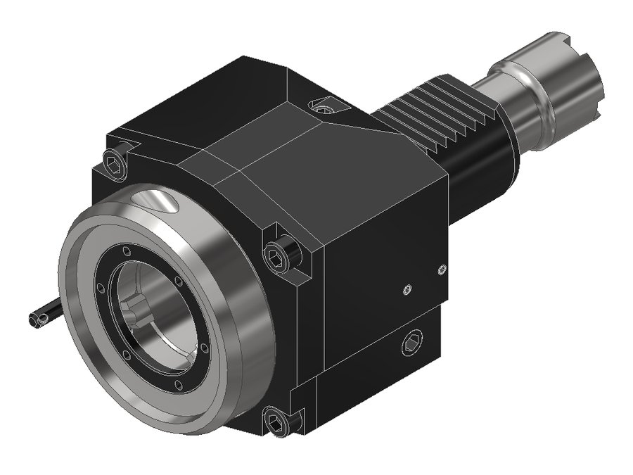 Головка приводная осевая сверлильно-фрезерная EWS 40.40VX4LB15IKC, хвостовик Ø40, EWS - Varia VX4 - адаптер
