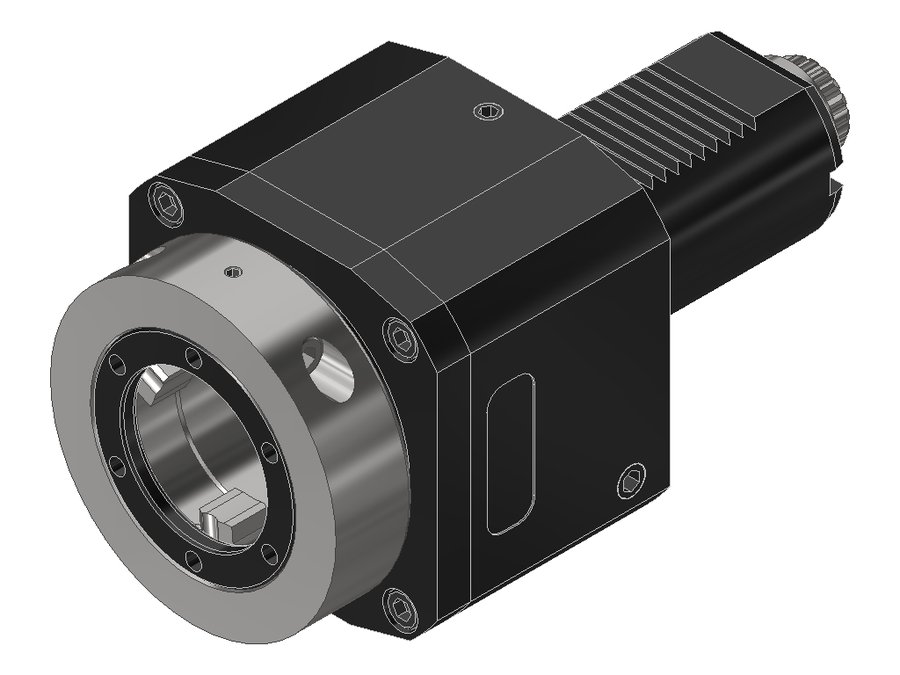 Головка приводная осевая сверлильно-фрезерная EWS 40.50V55480#01, хвостовик Ø50, EWS - Varia V5- адаптер