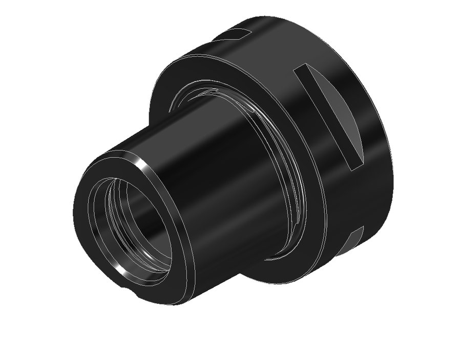 Заглушка EWS 29.C5S, полигональный хвостовик ISO 26623 (PSC 50), материал: сталь 16MnCr5