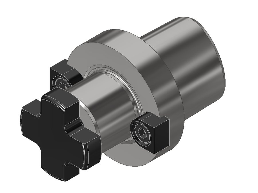 Оправка фрезерная осевая EWS 42.C5C27L12, полигональный хвостовик ISO 26623 (PSC 50C), длина 12 мм