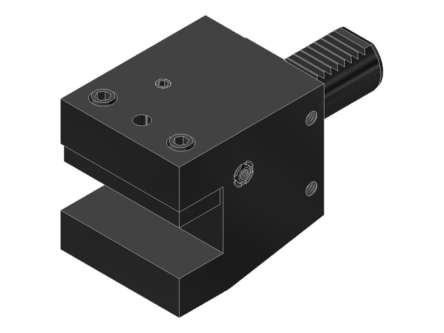 Державка токарная боковая EWS 5.3025G300, хвостовик Ø30, сечение 25×25 мм