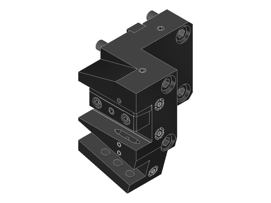 Державка токарная продольная EWS 4.BMT20DBMT55IKSW330-15°, BMT, сечение 20×20 мм