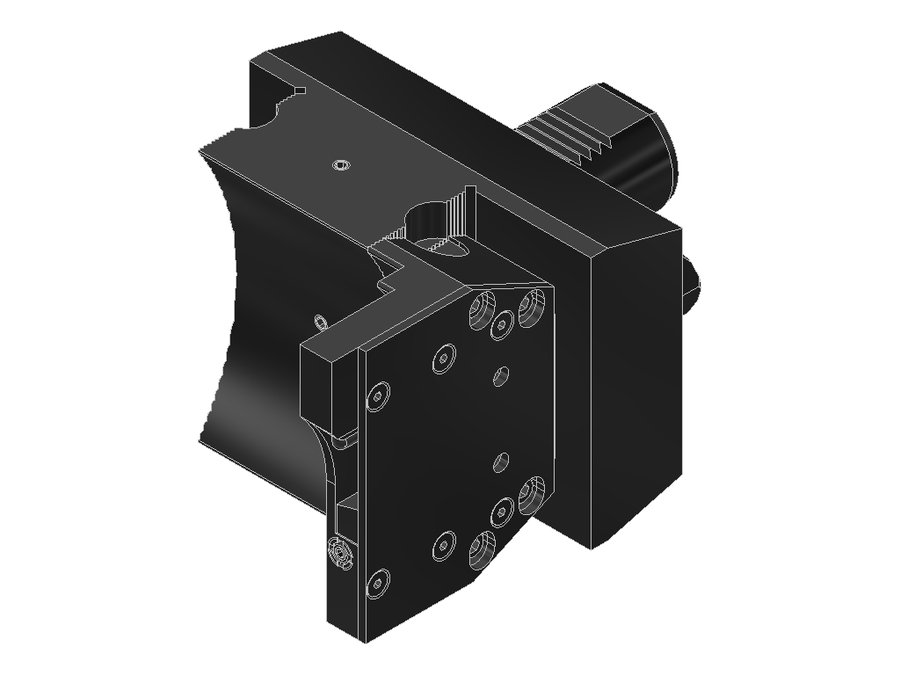 Державка для врезания и отрезки EWS 32.4032MP620ÜKIK, хвостовик Ø40, размер 32