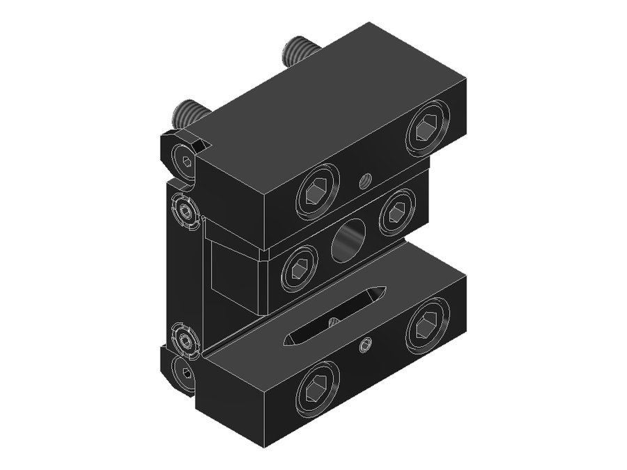 Державка токарная поперечная EWS 8.BMT25LB2000IK-STAT, BMT, сечение 25×25 мм