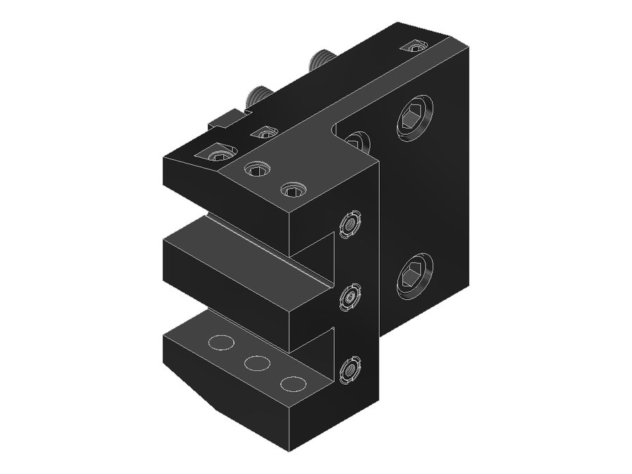 Державка токарная продольная EWS 4.BMT25DYSL200, BMT, сечение 25×25 мм