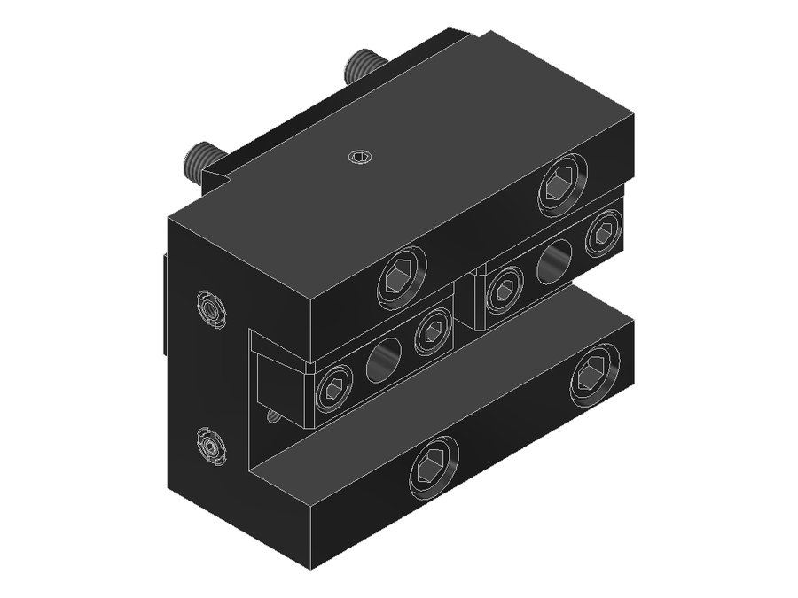 Державка токарная поперечная EWS 8.BMT25DLB2000, BMT, сечение 25×25 мм