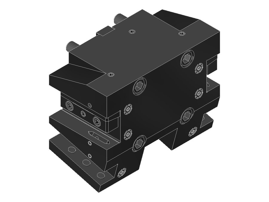 Державка универсальная EWS 15.BMT20DBMT65IKX85SW365-15°, BMT, сечение 20×20 мм