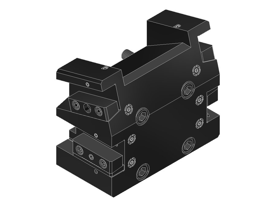 Державка универсальная EWS 15.BMT20DBMT65IKX80SW365-15°, BMT, сечение 20×20 мм