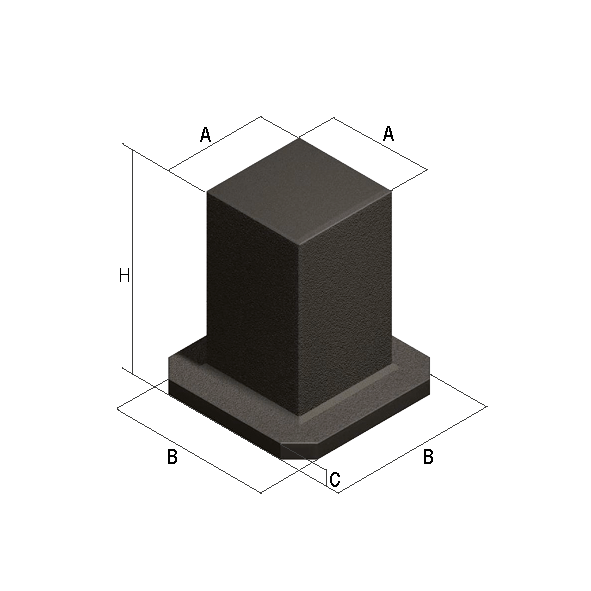 Куб Gerardi — 4 faces cube rough milled
