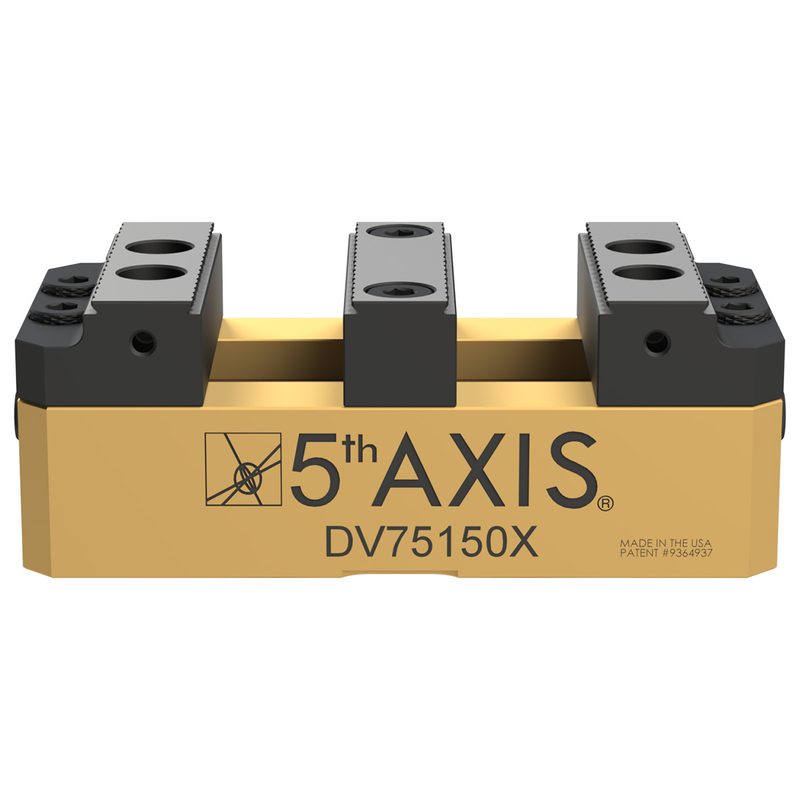 Двойные тиски DV75150X-J1, RockLock™ 52 мм, 5th.DV75150X-J1