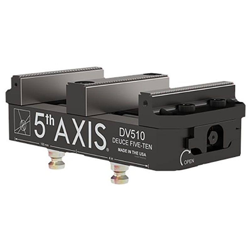 Двойные тиски DV510-J4 126 мм x 258 мм x 73 мм, 96 мм - RockLock, 5th.R96-DV510-J4