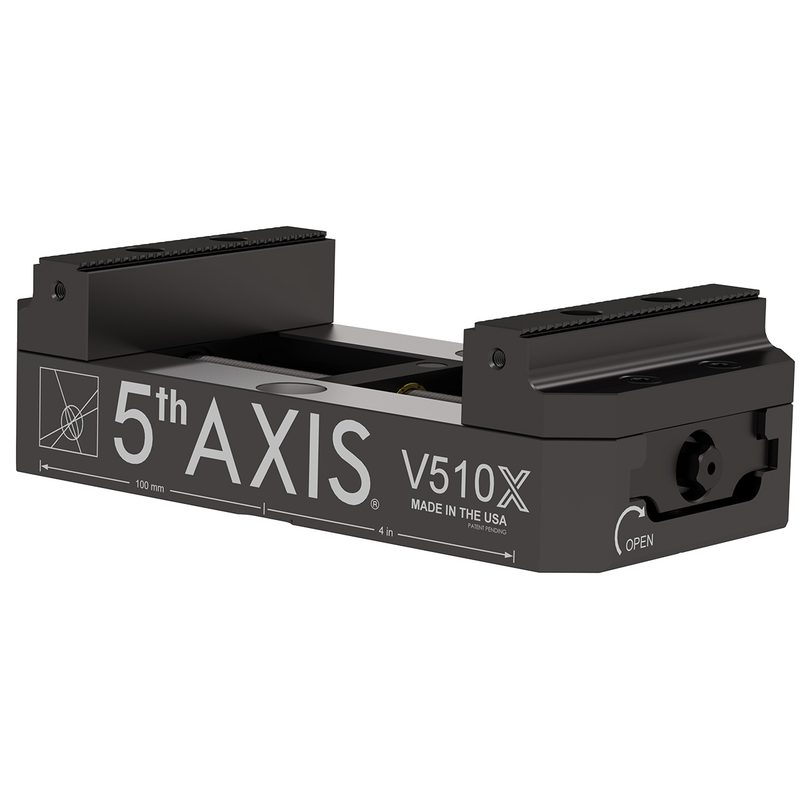 Центрирующие тиски V510X, RockLock™ 96 мм, 5th.V510X