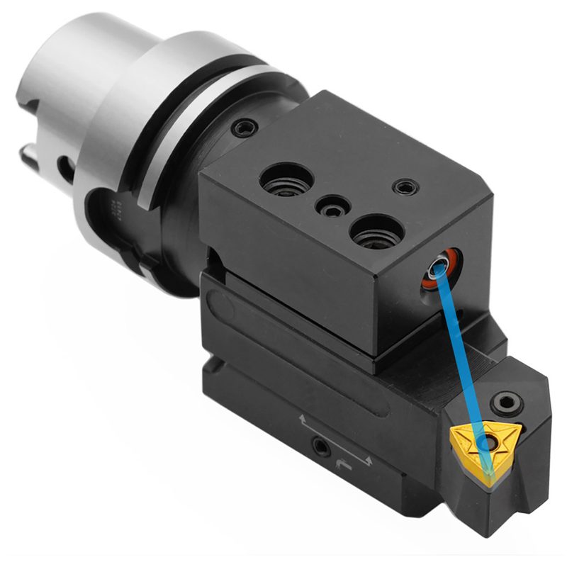 Токарный держатель левый HSK 63-25-110, ISO 12164-3, HSK-T, T63.84.25.110