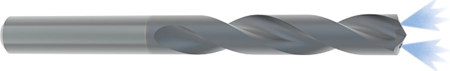Свёрла LMT EASYDrill Solid 5xD цельные твердосплавные