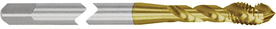 Метчик универсальный LMT EASYTap M-6HX Long глухие M5×0,8-6HX · TC-CM 5X0,8-6HX-ET45-11-2, Длина хвостовика 129 мм