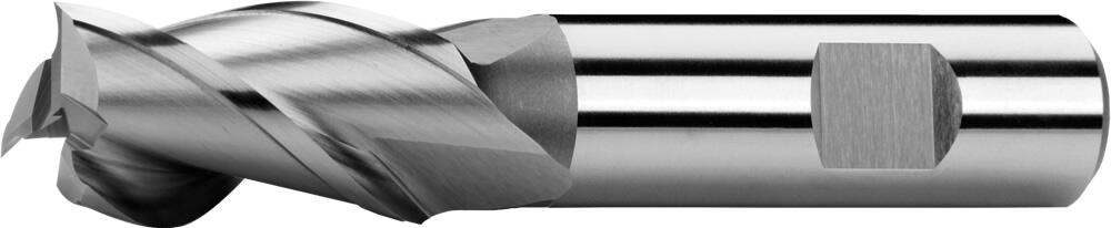 Фреза концевая короткая 110418, HSS Co8, DIN 844K