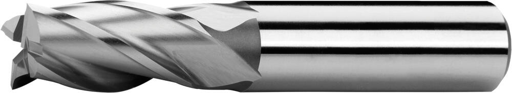 Фреза концевая короткая 120508, HSS Co8, DIN 844K