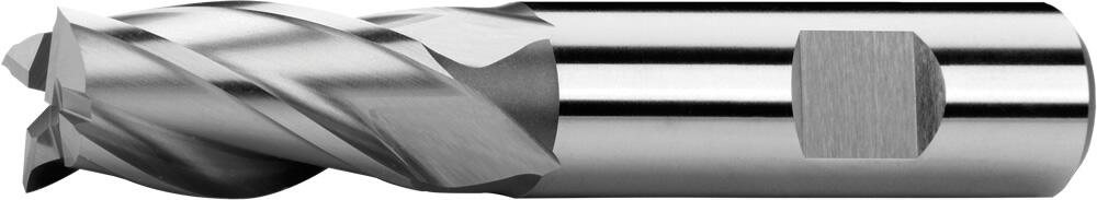 Фреза концевая короткая 120518, HSS Co8, DIN 844K