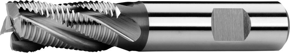 Фреза концевая короткая 128518, HSS Co8, DIN 844K