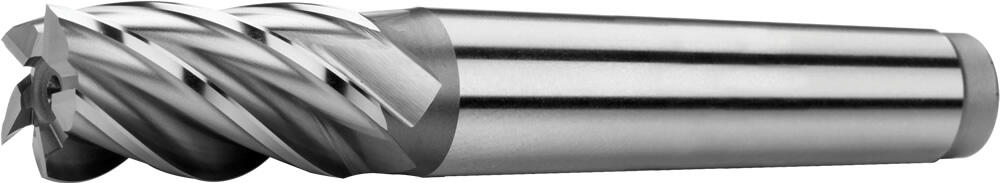 Фреза концевая короткая с коническим хвостовиком 440248, HSS Co8, DIN 845B