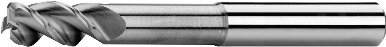 Фреза концевая с радиусом при вершине S112402LR, Ø20 мм, R 0,4 мм