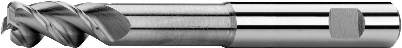 Фреза концевая с радиусом при вершине S112412LR, Ø16 мм, R 0,4 мм