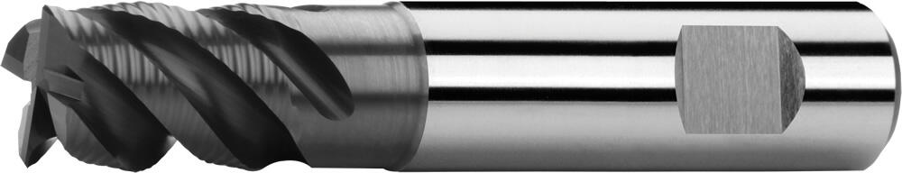 Фреза концевая короткая S118612N AlCrN, Ø4 мм