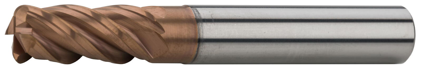 Фреза концевая с радиусом при вершине S151602R AlCr, Ø16 мм, R 0,5 мм